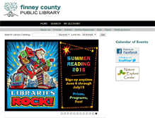 Tablet Screenshot of finneylibrary.org